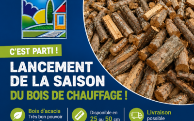 La saison du bois de chauffage est lancée
